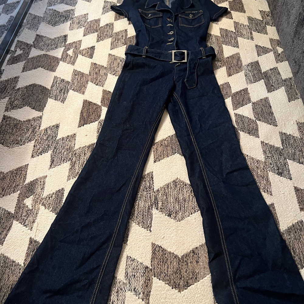 Denim Baby Phat jumpsuit size 3 - Picture 2 of 9